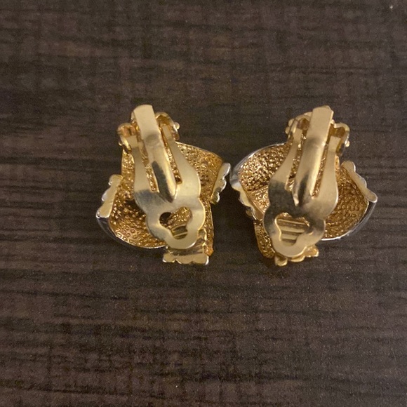 Clip on earrings (vintage) - Picture 3 of 3